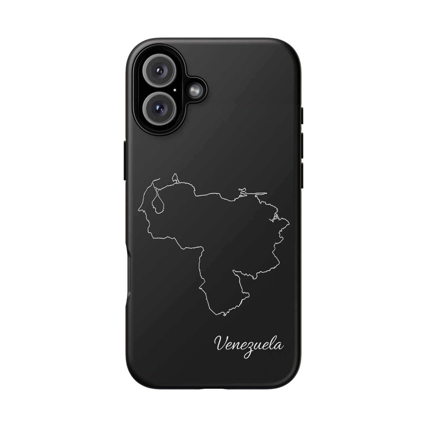 Venezuela Outline Phone Case – Minimal Country Map Tough Case (iPhone, Samsung, Pixel)