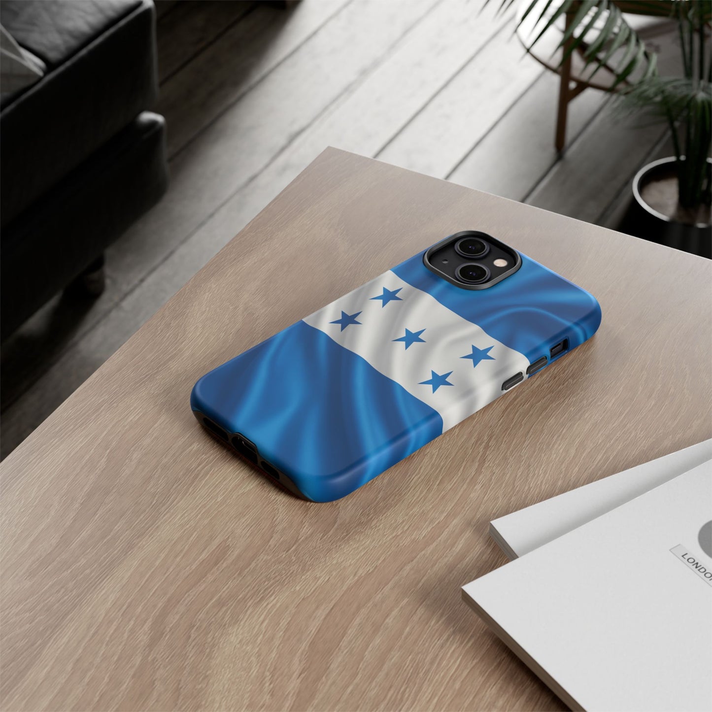 Honduras Flag Phone Case | Honduran Pride Blue & White Flag iPhone & Samsung Tough Protective Case