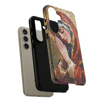 Virgin Mary Phone Case, Catholic Phone Case, Christian Aesthetic Case, Religious iPhone Case, Saint Art Case, Faith Gift