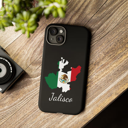 Jalisco Mexico Flag Map Phone Case | Mexican American Pride Tough Case for iPhone & Samsung