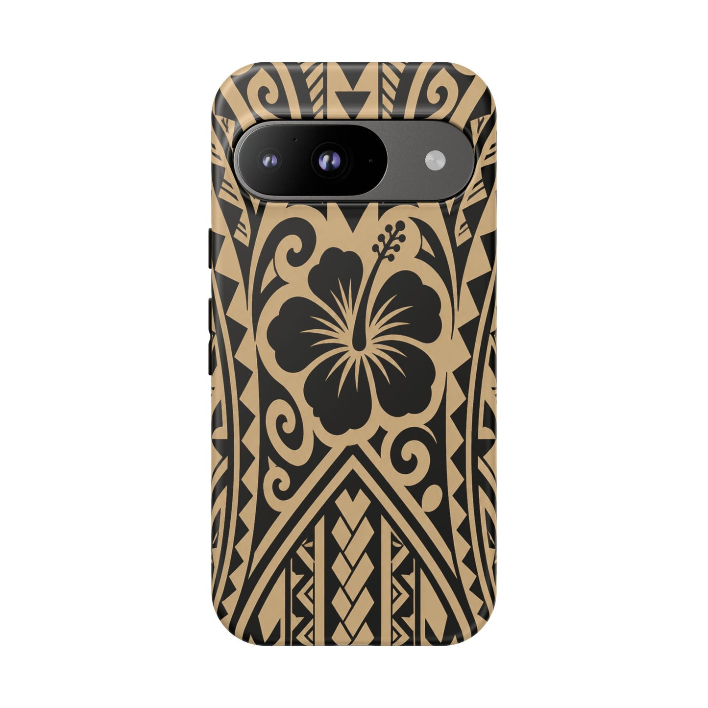 Polynesian Tribal Hawaiin Hibiscus Phone Case for iPhone Samsung Galaxy