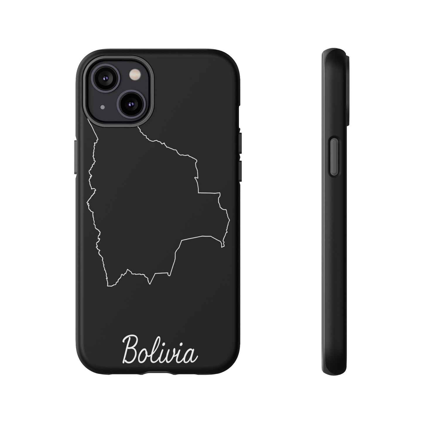 Bolivia Outline Phone Case – Minimal Country Map Tough Cover