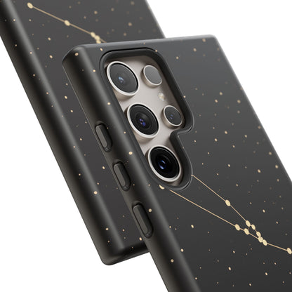 Taurus Zodiac Constellation Phone Case – Luxe Gold Celestial Cover