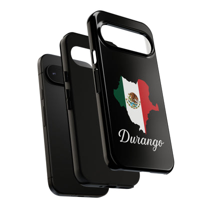 Durango Mexico Flag Map Phone Case | Mexican American Pride Tough Case for iPhone & Samsung