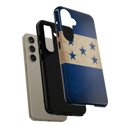 Honduras Flag Phone Case | Vintage Honduran Flag iPhone & Samsung Tough Protective Case