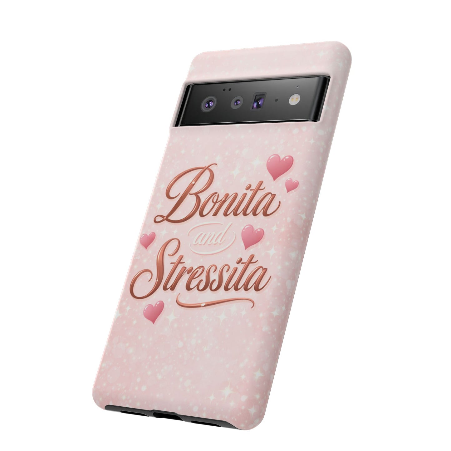 Bonita Stressita Phone Case Cute Latina Aesthetic Pink Coquette Case