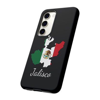 Jalisco Mexico Flag Map Phone Case | Mexican American Pride Tough Case for iPhone & Samsung