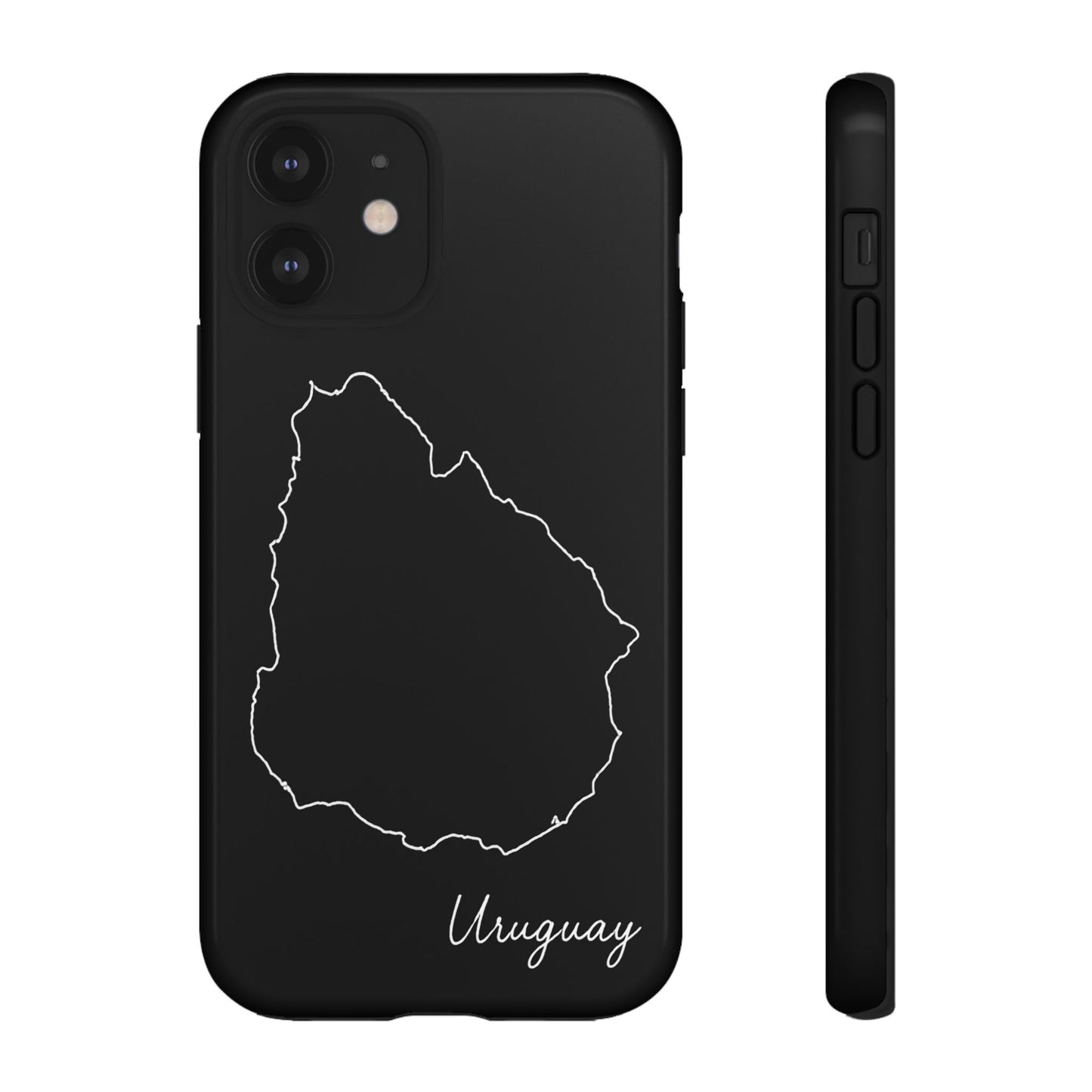 Uruguay Outline Phone Case – Minimal Country Map Tough Case (iPhone, Samsung, Pixel)