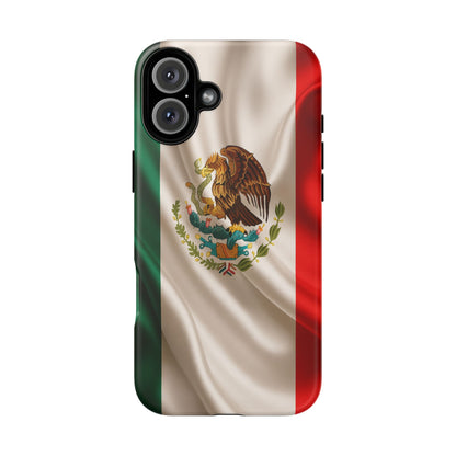 Mexico Flag Phone Case | Mexican Pride iPhone & Samsung Case | Tricolor Aesthetic Tough Protective Cover