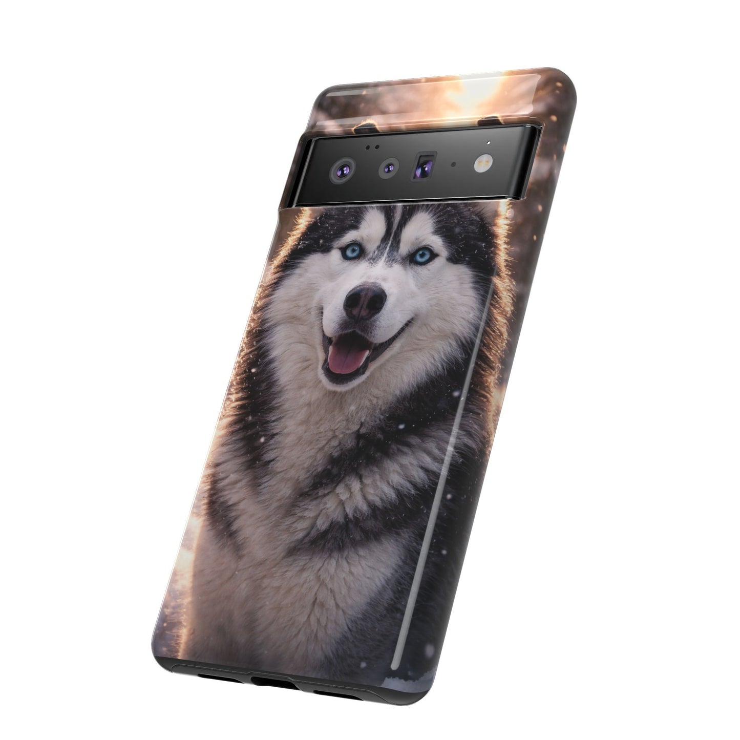 Siberian Husky Tough Phone Case | Blue Eyes Dog Cover Protective iPhone Case