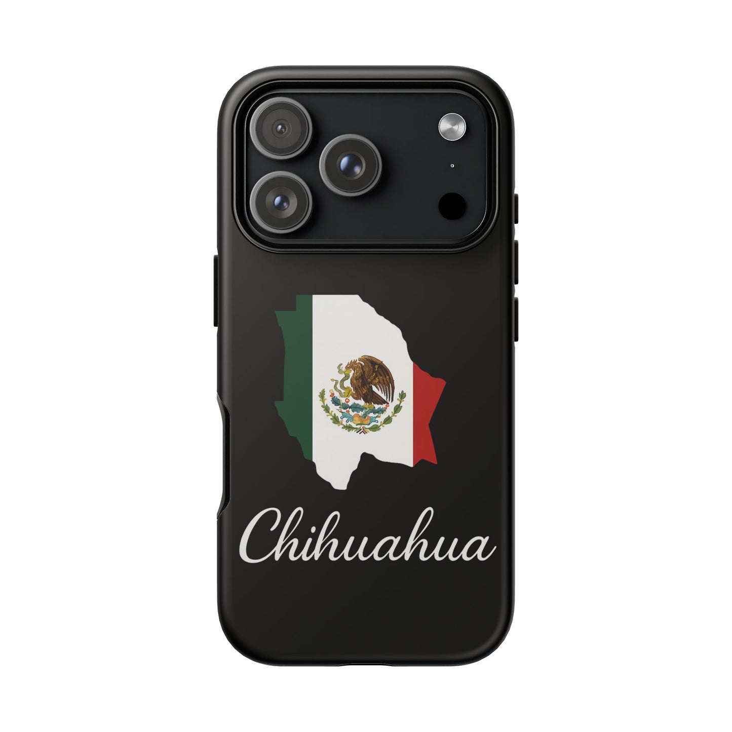 Chihuahua Mexico Flag Map Phone Case | Mexican American Pride Tough Case for iPhone & Samsung