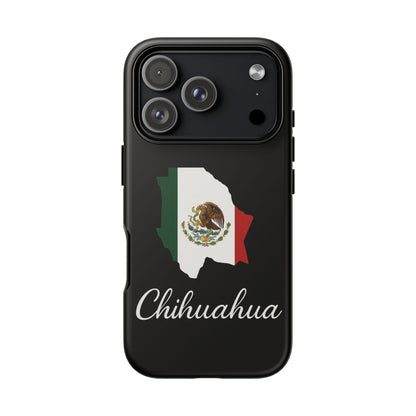 Chihuahua Mexico Flag Map Phone Case | Mexican American Pride Tough Case for iPhone & Samsung