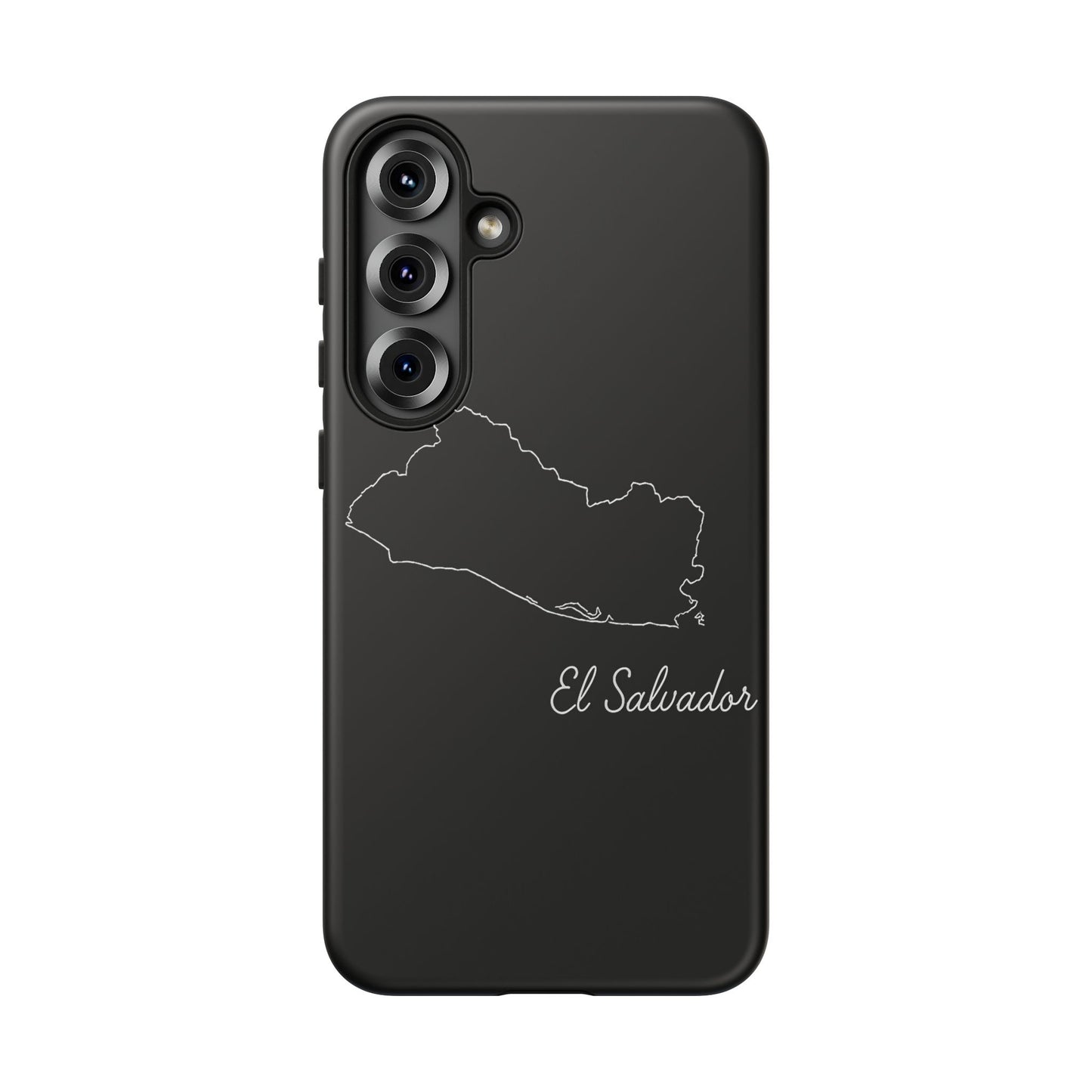 El Salvador Outline Phone Case – Minimal Country Map Tough Case (iPhone, Samsung, Pixel)