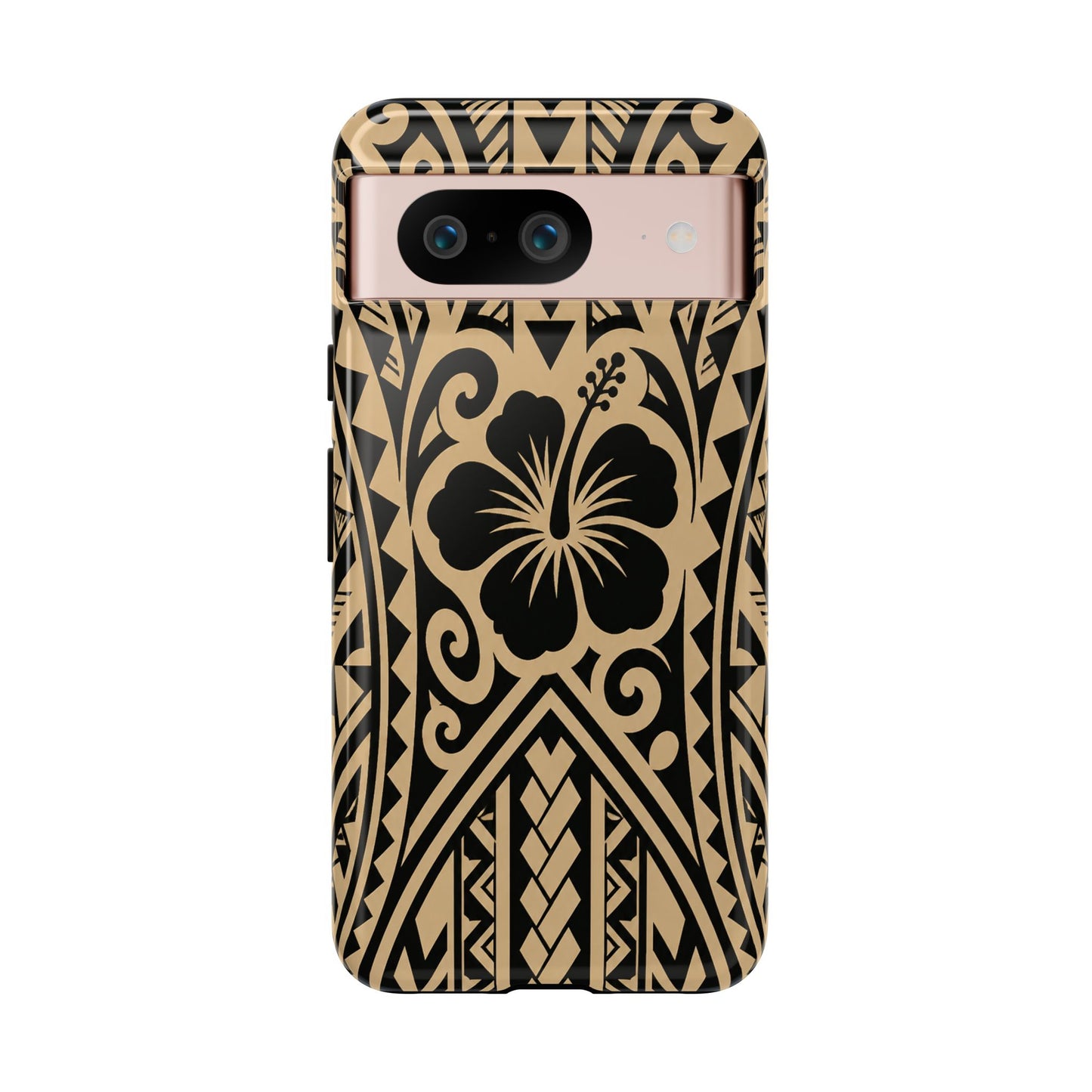 Polynesian Tribal Hawaiin Hibiscus Phone Case for iPhone Samsung Galaxy