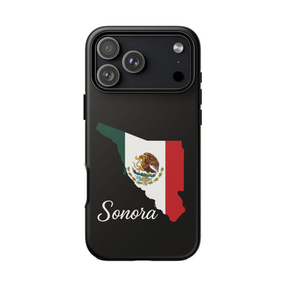Sonora Mexico Flag Map Phone Case | Mexican American Pride Tough Case for iPhone & Samsung