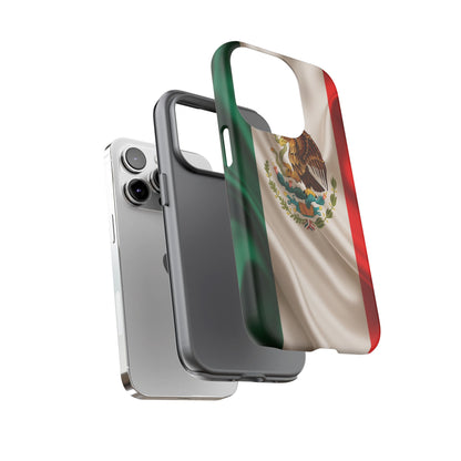 Mexico Flag Phone Case | Mexican Pride iPhone & Samsung Case | Tricolor Aesthetic Tough Protective Cover