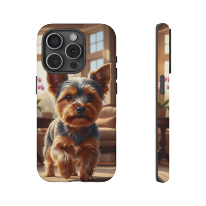 Yorkshire Terrier Phone Case – Cute Yorkie Puppy Tough Case (iPhone, Samsung, Pixel)