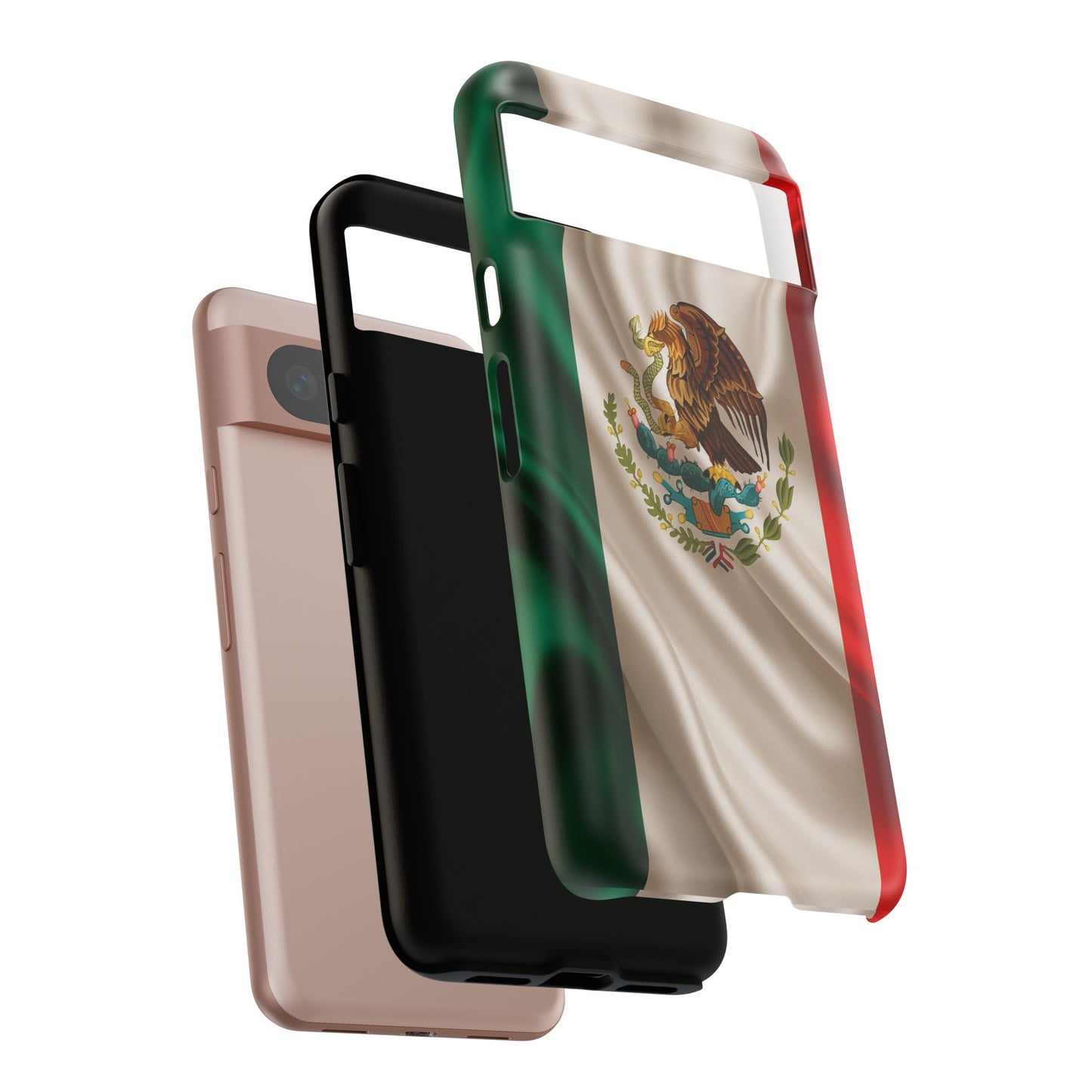 Mexico Flag Phone Case | Mexican Pride iPhone & Samsung Case | Tricolor Aesthetic Tough Protective Cover