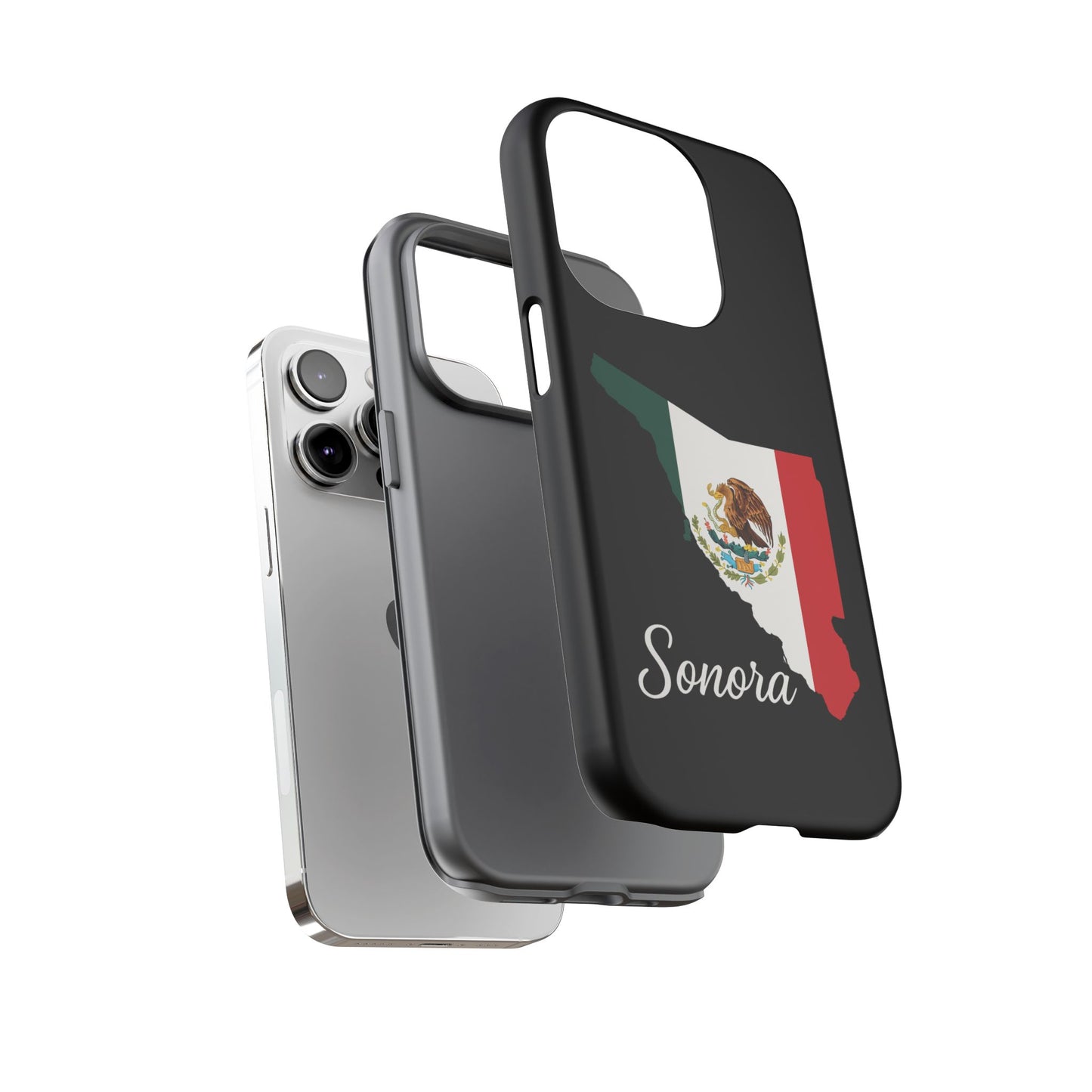 Sonora Mexico Flag Map Phone Case | Mexican American Pride Tough Case for iPhone & Samsung