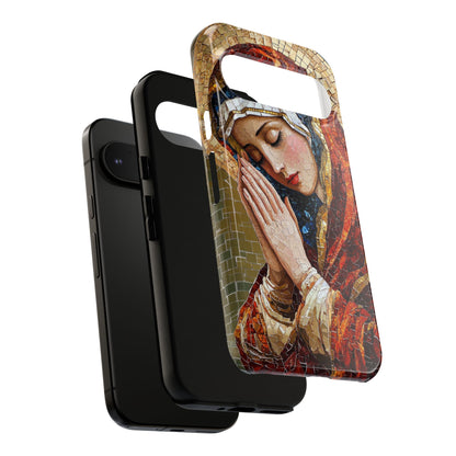 Virgin Mary Phone Case, Catholic Phone Case, Christian Aesthetic Case, Religious iPhone Case, Saint Art Case, Faith Gift
