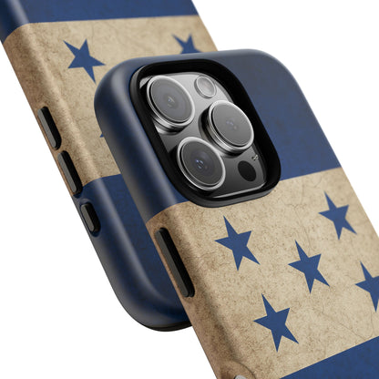 Honduras Flag Phone Case | Vintage Honduran Flag iPhone & Samsung Tough Protective Case