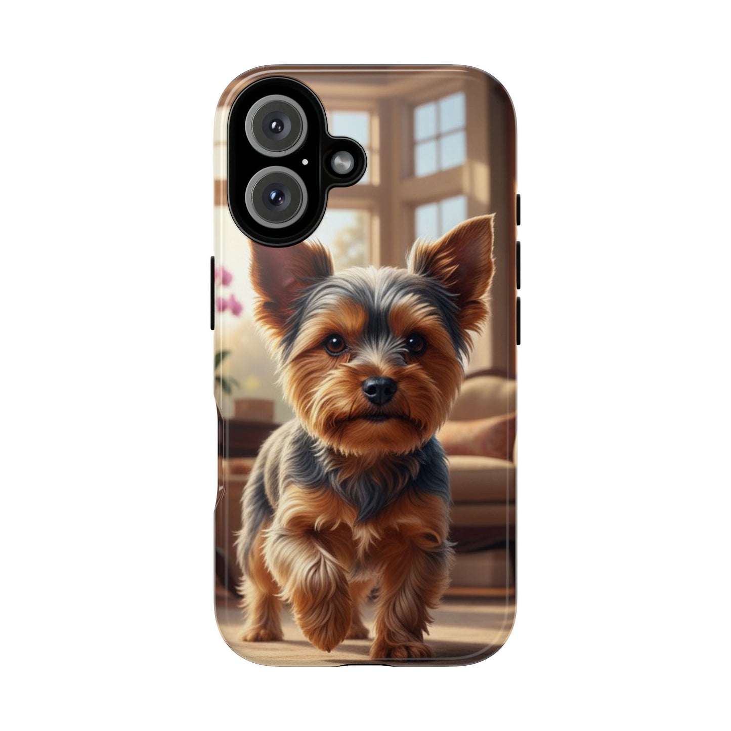 Yorkshire Terrier Phone Case – Cute Yorkie Puppy Tough Case (iPhone, Samsung, Pixel)