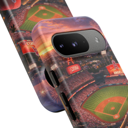 Baseball Stadium Phone Case Sports Fan Ballpark Game Day Tough Case