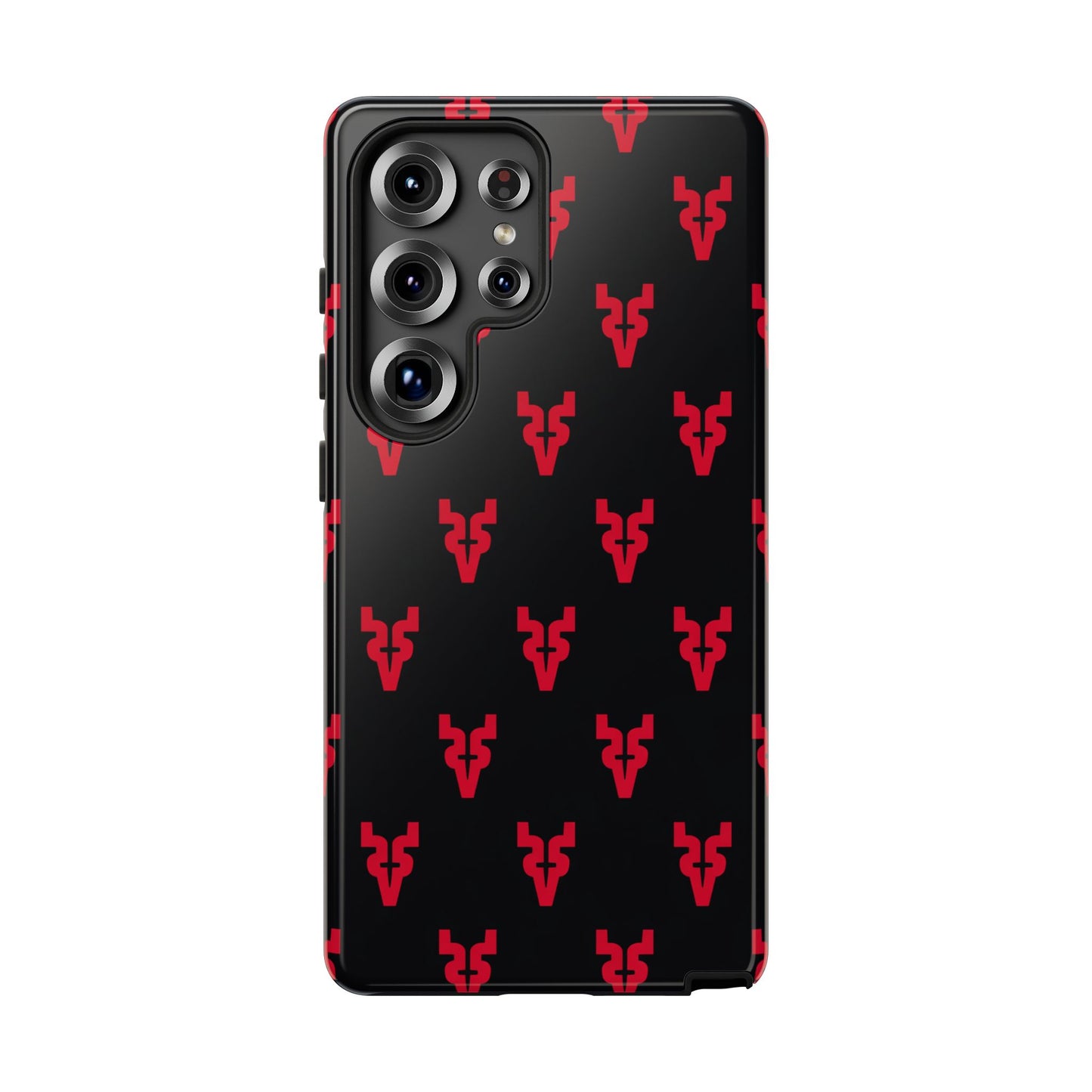 Mazatlán Bull Phone Case – Black Red Streetwear Tough Shockproof Cover
