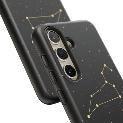 Leo Zodiac Constellation Phone Case – Luxe Gold Celestial Cover