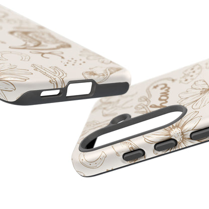 Western Cowgirl Phone Case for iPhone Samsung Galaxy Pixel Tough Case