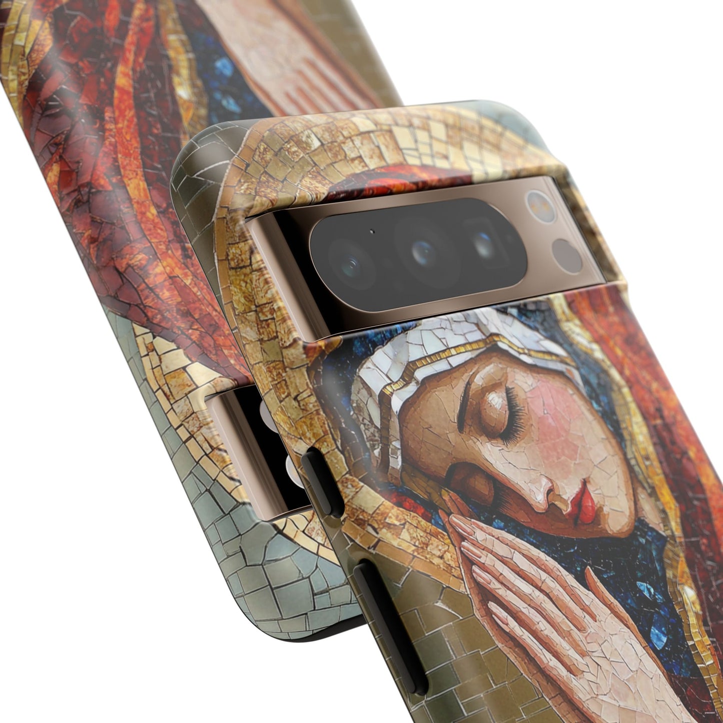 Virgin Mary Phone Case, Catholic Phone Case, Christian Aesthetic Case, Religious iPhone Case, Saint Art Case, Faith Gift