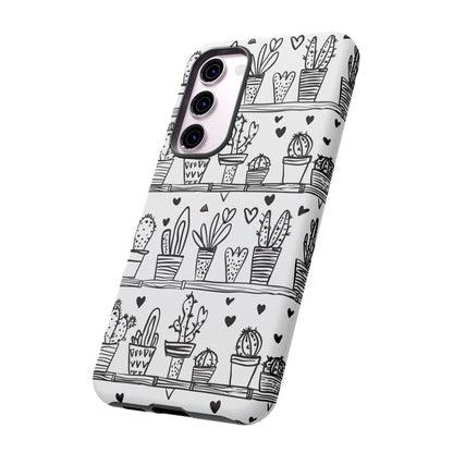 Cactus Succulent Phone Case Cute Plant Aesthetic iPhone Samsung Cover