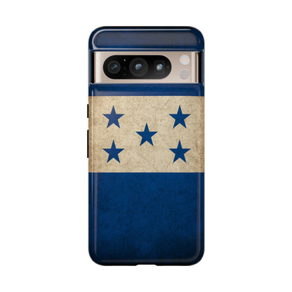 Honduras Flag Phone Case | Vintage Honduran Flag iPhone & Samsung Tough Protective Case
