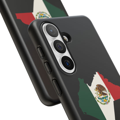 Chiapas Mexico Flag Map Phone Case | Mexican American Pride Tough Case for iPhone & Samsung