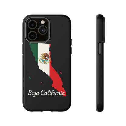 Baja California Mexico Flag Map Phone Case | Mexican American Pride Tough Case for iPhone & Samsung