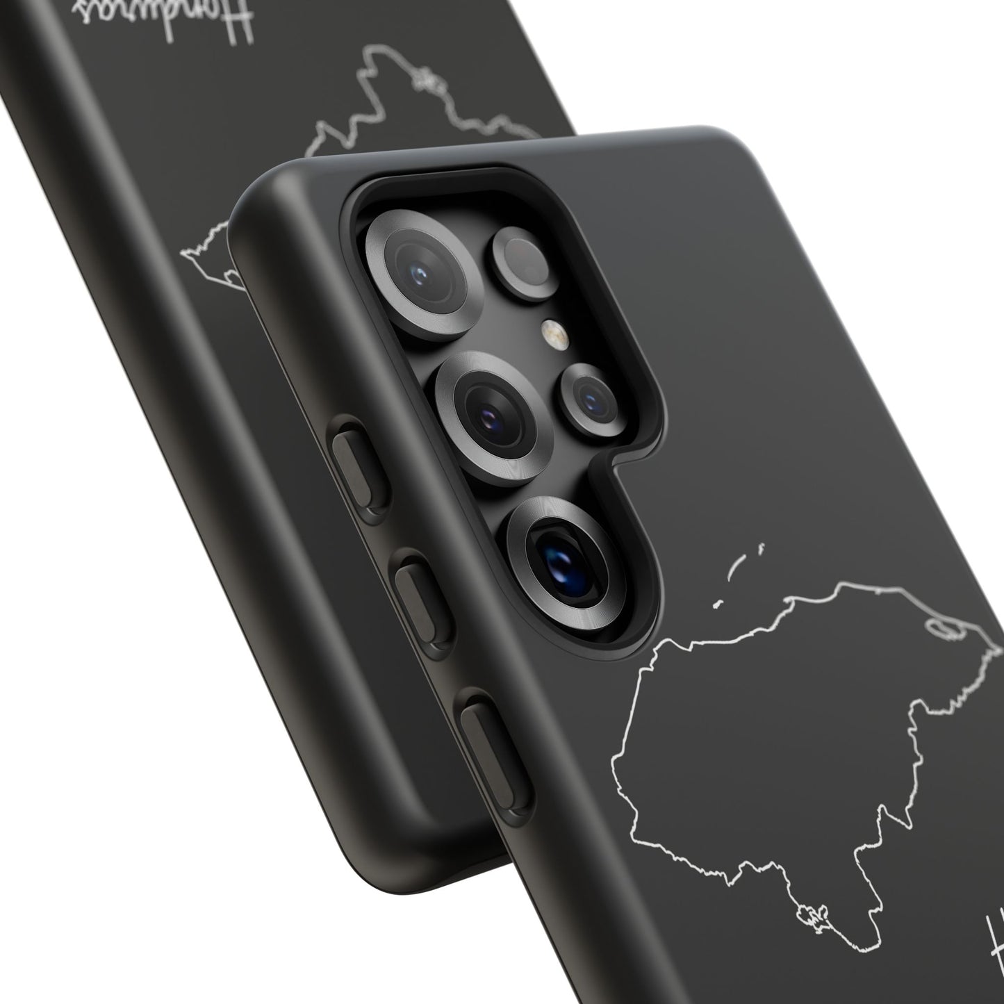 Honduras Outline Phone Case – Minimal Country Map Tough Case (iPhone, Samsung, Pixel)