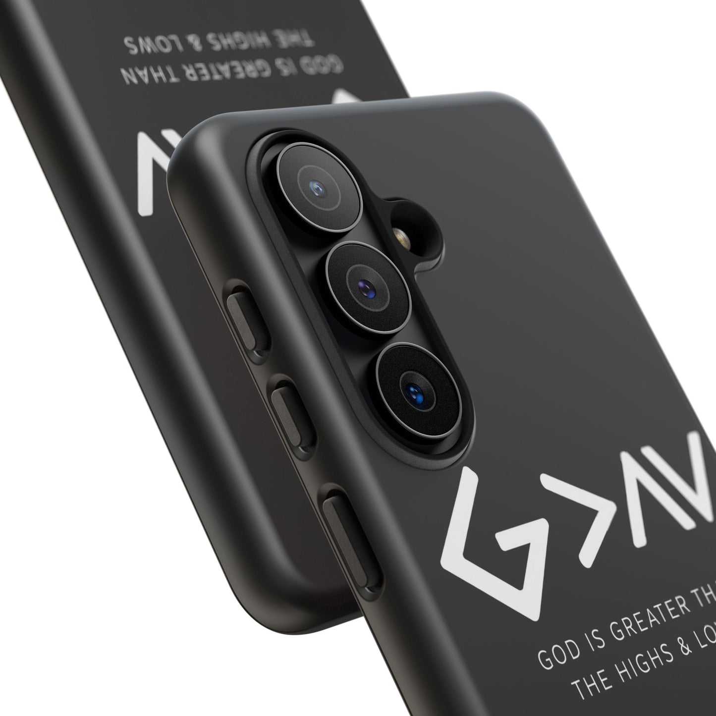 God Is Greater Than The Highs & Lows G>∧∨ Christian Phone Case