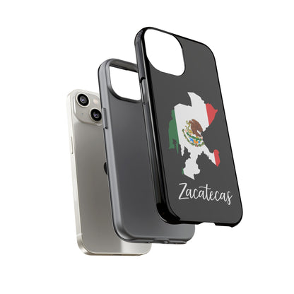 Zacatecas Mexico Flag Map Phone Case | Mexican American Pride Tough Case for iPhone & Samsung