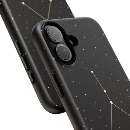 Cancer Zodiac Constellation Phone Case – Luxe Gold Celestial Cover