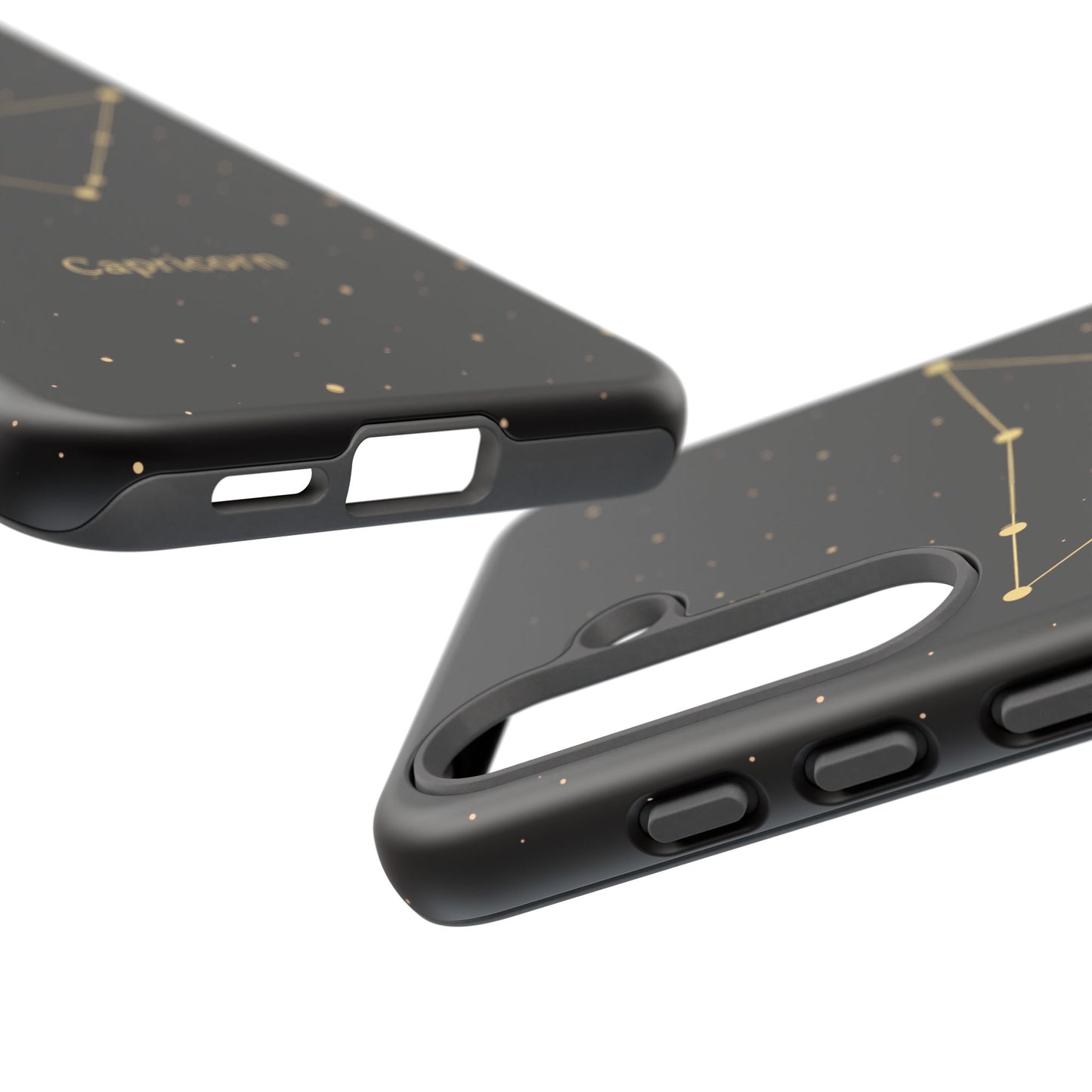 Capricorn Zodiac Constellation Phone Case – Luxe Gold Celestial Cover