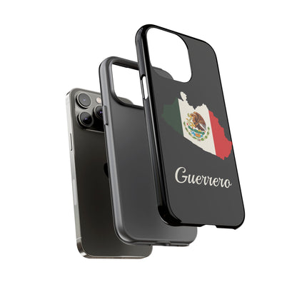 Guerrero Mexico Flag Map Phone Case | Mexican American Pride Tough Case for iPhone & Samsung