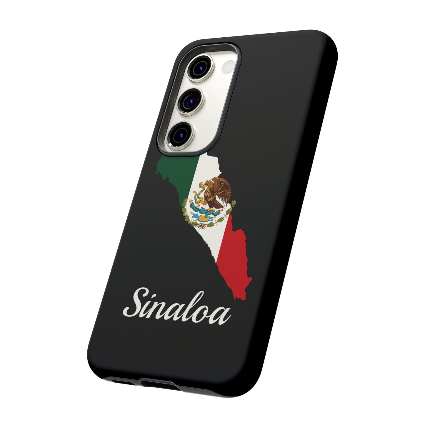 Sinaloa Mexico Flag Map Phone Case | Mexican American Pride Tough Case for iPhone & Samsung