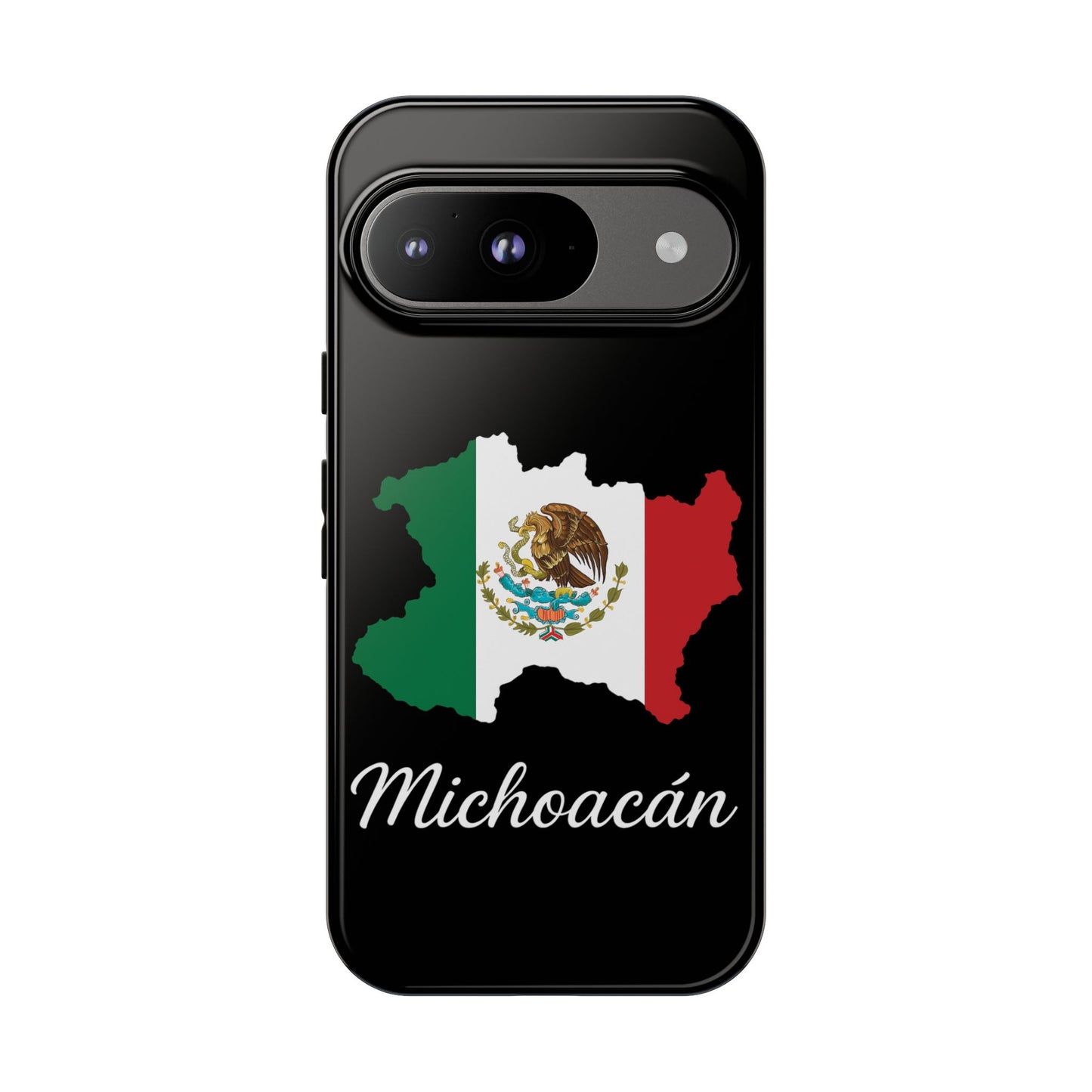 Michoacán Mexico Flag Map Phone Case | Mexican American Pride Tough Case for iPhone & Samsung