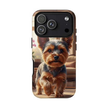 Yorkshire Terrier Phone Case – Cute Yorkie Puppy Tough Case (iPhone, Samsung, Pixel)
