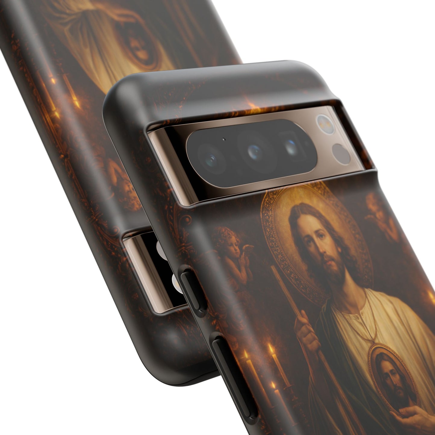 San Judas Phone Case Saint Jude Catholic Saint Religious Art Portrait Tough