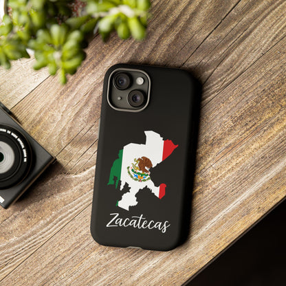 Zacatecas Mexico Flag Map Phone Case | Mexican American Pride Tough Case for iPhone & Samsung