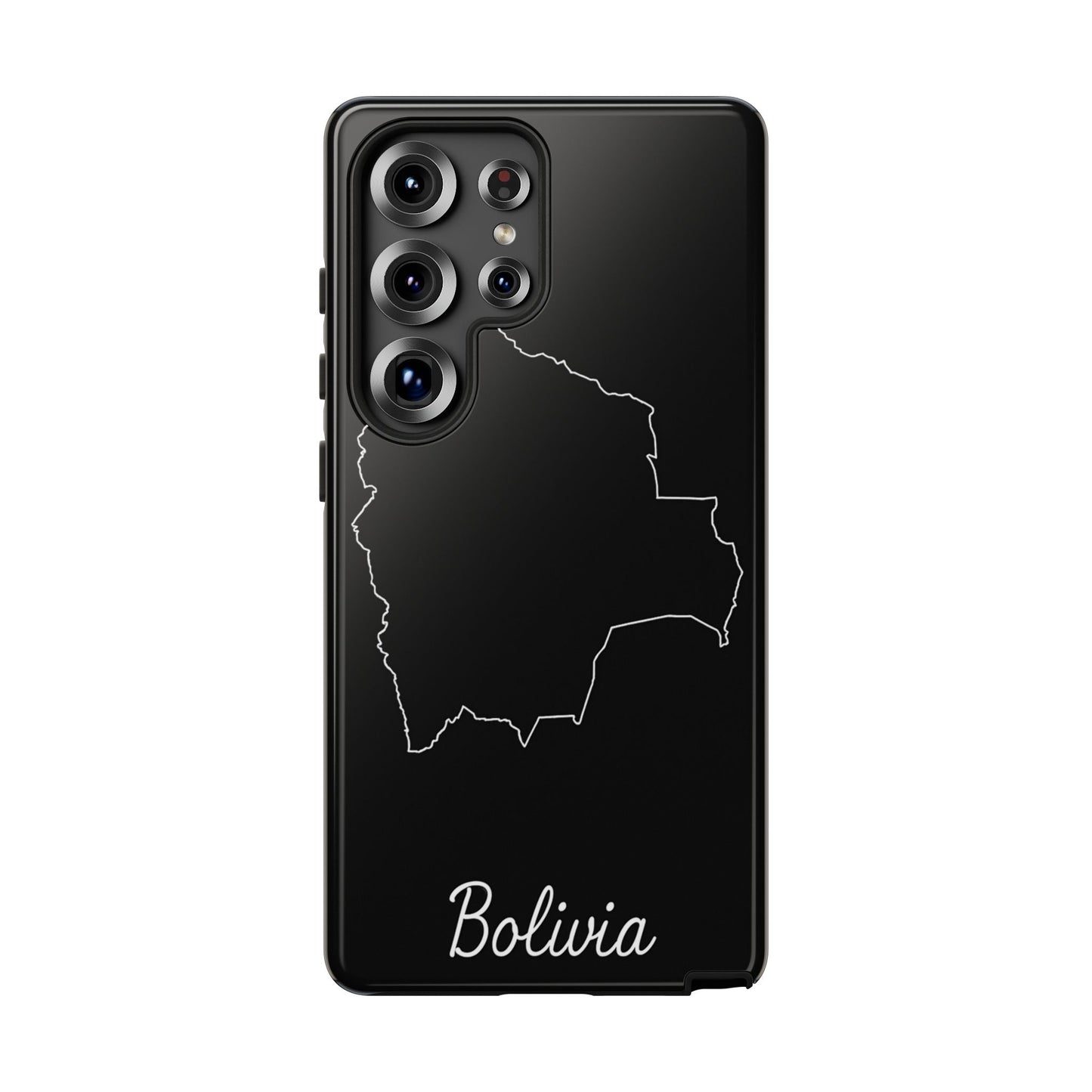 Bolivia Outline Phone Case – Minimal Country Map Tough Cover