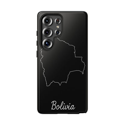 Bolivia Outline Phone Case – Minimal Country Map Tough Cover