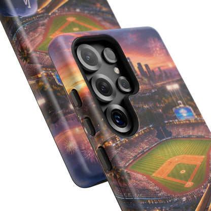 Baseball Sunset Stadium Phone Case LA Game Day Sports Aesthetic Case