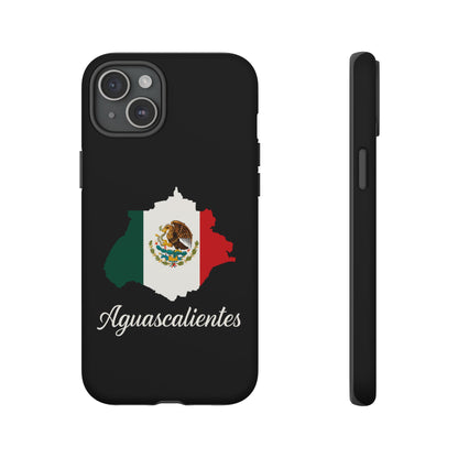 Aguascalientes Mexico Flag Map Phone Case | Mexican American Pride Tough Case for iPhone & Samsung